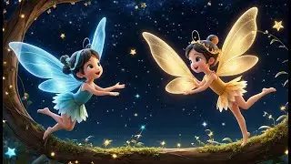 Five Little Fairies Sleeping in a Tree | Magical Fairy Rhyme Song for Kids