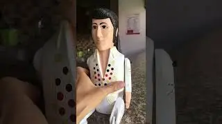 Elvis Presley Fun Carved Wooden Doll Collection Toy Action Figure Dolls Collector