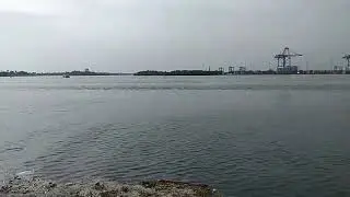 Beauty of kochi Vallarpadom container terminal rare view