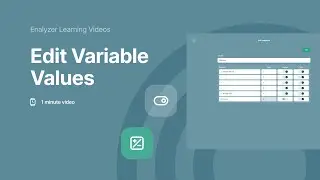 Edit Variable Values