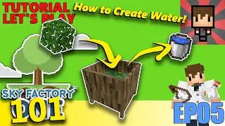 SKYFACTORY ONE 101 - EP05 HOW TO GET INFINITE WATER - TUTORIAL
