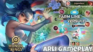 Arli Hero farm line paling susah di hok - honor of kings 