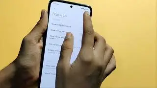 Poco M3 pro battery percentage setting | how to on battery percentage | show battery percentage
