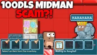 100DLS MIDMAN GONE WRONG SCAM?! | Growtopia