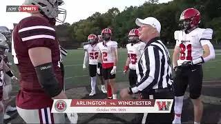 Arlington High School Boys Varsity Football vs. Winchester - October 17, 2025