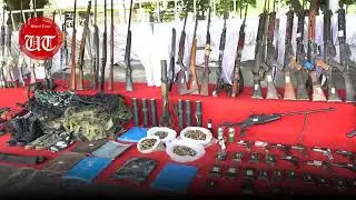 Major Crackdown in 5 Districts | 86 Weapons & 974 Rounds Recovered in Manipur Raids | Ukhrul Times