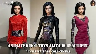 Animated Hot Toys Alita is Beautiful | Alita Battle Angel 2