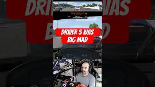 iRacing driver literally crashes out #iracing #iracingcrashes