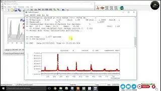 LaMnO3 material Rietveld Refinement and Crystal Structure via FullProf and VESTA Software