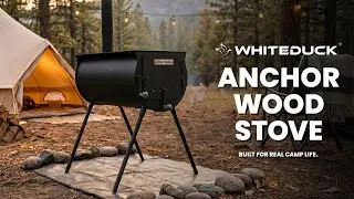 Дровяная печь Anchor | Переосмысление обогрева в походных условиях | White Duck Outdoors