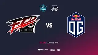 FTD vs OG, ESL One Katowice 2019, bo2, game 1, [Lum1sit]