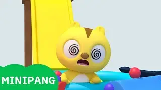[미니팡 에스파냐] 미니특공대 | 컬러미끄럼틀 | 색깔놀이 | 에스파냐어 | 스페인어| Color play | Mini-Pang TV 3D Play