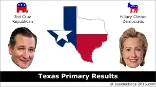 Texas Primary Result 2016 : US Election 2016
