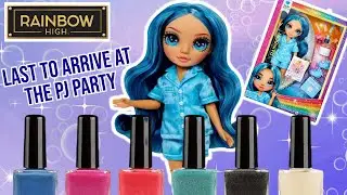 Fashionably Late | Rainbow High Jr High Pajama Party - Skylar Bradshaw| Adult Collector Review