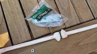 Ez up shelter repair. In words.