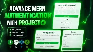 MERN Authentication Complete Guide | JWT, Email Verification, OTP, Forgot & Change Password