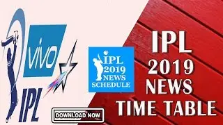 IPL 2019 News Time Table By Dark Knights | Promo Video | Play Store