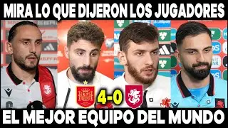 😱¡IMPACTANTE! MIRA LO QUE DIJERON LOS JUGADORES DE GEORGIA TRAS PERDER POR UN GOLEADO ANTE ESPAÑA