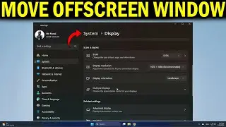 Как вернуть потерянное окно за пределы экрана на рабочий стол в Windows 11 &mdash; быстрое решение