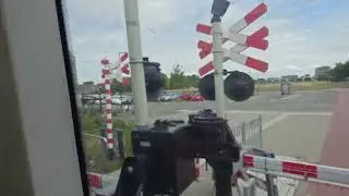 van Schiedam Centrum naar hoek van Holland strand in de Rotterdamse metro 🚇