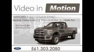 Ford F250 Video in Motion / Backup Camera
