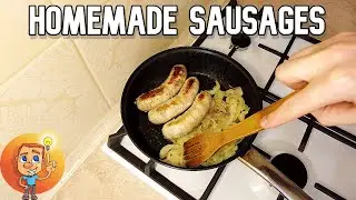 Cooking Homemade Sausages - How to cook homemade sausages