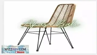 Rattan Chair Cafe Restaurant Dining Chair Terrace Garden Chair Review