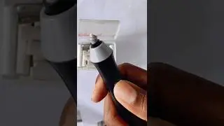 brustro electric eraser refills / how to load refill for electric eraser #shorts #art#drawing#eraser