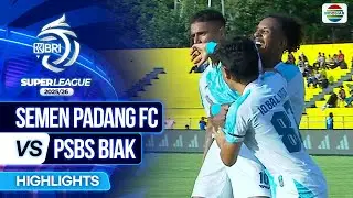 Semen Padang FC VS PSBS Biak - Highlights | BRI Super League 2025/26