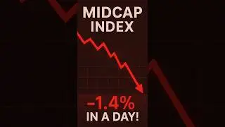 &ldquo;Midcap Stocks Crash! ₹80,000 Crore Gone | Smart Money Exit?&rdquo;