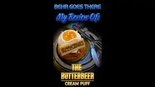 BUTTERBEER CREAMPUFF REVIEW in 4K