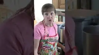 Stewed tomatoes are one of my favorite pantry staples!