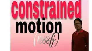 (Hindi)   types of constrained motion