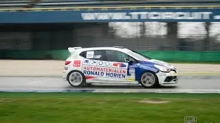 Mika Morien & Nicky Catsburg  - Start ACNN 5hr Endurance Race TT Assen Circuit Feb 2016 - 360 view
