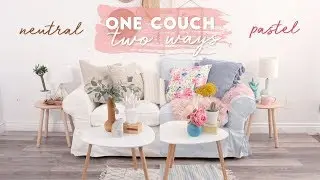 WHICH IS YOUR FAVORITE - 1 COUCH 2 WAYS