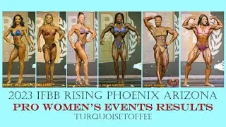 2023 IFBB Rising Phoenix Arizona Pro Women's Bodybuilding Bikini Wellness Fitness Figure & Physique