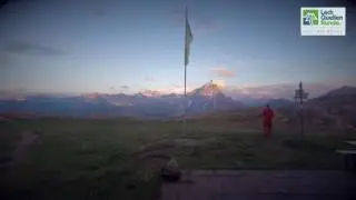 Lechquellenrunde/G&ouml;ppinger H&uuml;tte - Abendstimmung mit fabelhaftem Panorama
