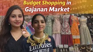 Budget Shopping In Gajanan Market || Dimple Banerjee || #minivlog #shopping #feed #fyp #viral 