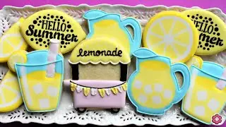 How to Decorate Lemonade Cookies
