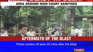 Aftermath of the Delhi HC blast