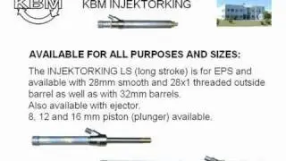 KBM INJEKTORKING VARIO fill gun for EPS EPP and EPE