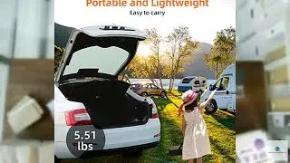 Review - Portable Projector Screen with Stand Outdoor: Camping Projection Screen 80 inch