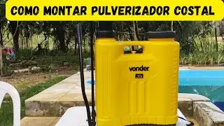 Aprenda a montar pulverizador costal agrícola 20L.