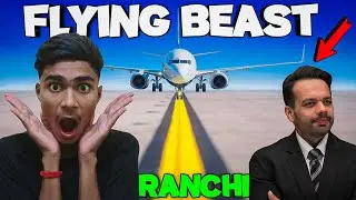 Desh Ka Dhoni - Flying Beast Ranchi airport 😍 @FlyingBeast320