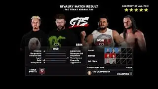 James Ellsworth and Grim vs Robbie E and Rhett Titus
