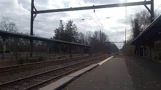 A Late SEPTA Regional Rail Train 8328 With No Horn at West Trenton, NJ 