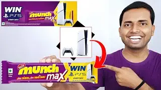 Munch Max Chocolate - Win PS5 Playstation Everyone | Nestle Munch Chocolate Win PS5 Offer 2025 ✅😎