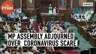 BJP move to court as MP assembly adjourned without floor test over coronavirus scare