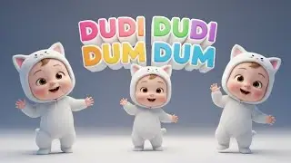 Dudi Dudi dum dum songs funny dance funny cats 3D animation kids video cats dance