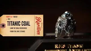 Coal Recovered From the Sunken Titanic